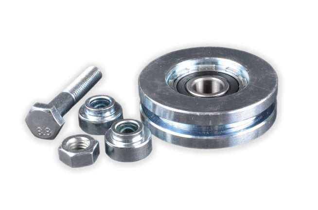 Rolka jezdna RP68 H na płaskownik/teownik - KOW MET