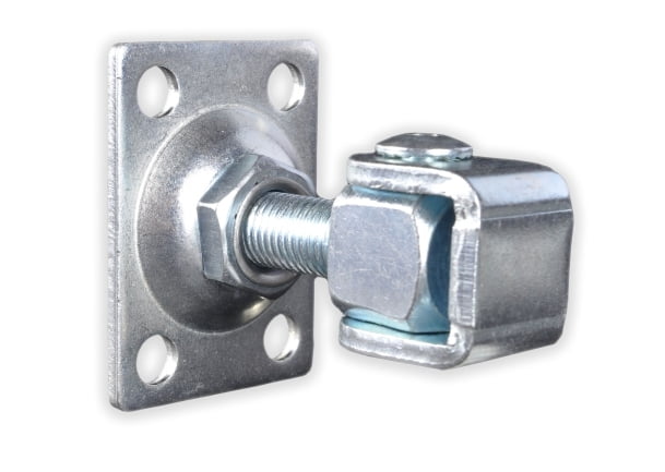 Zawias regulowany z płytką 75x55 M16 - KOW MET