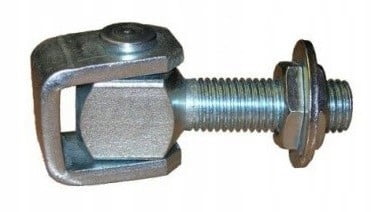 Zawias regulowany do spawania M12 - KOW MET