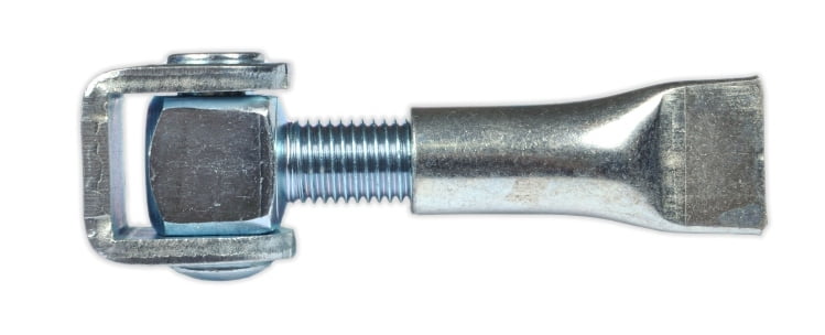 Zawias regulowany M16 z tuleją do wbetonowania - KOW MET