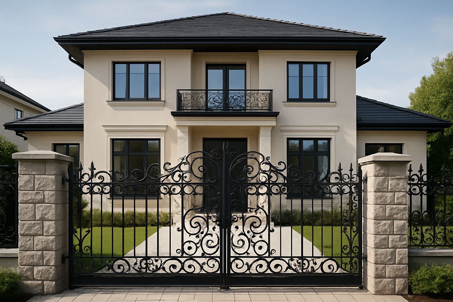 Ogrodzenia frontowe